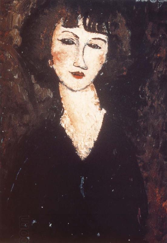 Amedeo Modigliani Girl from Mountmartre China oil painting art